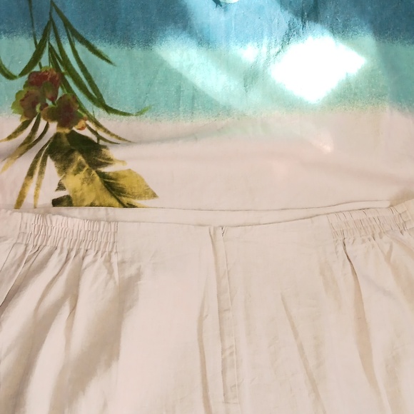 Penningtons linen blend leaf maxi skirt - Picture 4 of 6